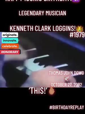 #BirthdayDoublePlay. #BirthdayReplay. #LegendaryPost. #IconicPost.  January 7, 1948. Happy 77th Birthday, Kenny Loggins!♑️ Written by Kenny Loggins & Michael McDonald. Produced by Tom Dowd. For Kenny Loggins 1979 album, Keep The Fire.  This Is It made #11BB Hot 100; #17BB Adult Contemporary Chart; #19BB Hot Soul Singles Chart.🔥 This Is It sold 1MM copies, becoming Certified Platinum.💿 Keep The Fire album released Two Billboard/radio singles: This Is It; Keep The Fire.💿; and made #16/BB Top LPs & Tape.💿 #legend #icon #kennethclarkloggins #january7 #1948 #capricorn #thisisit #1979 #keepthefire #kennyloggins #softrock #soul #rnb #dance #pop #funk #postdisco #hot100 #makingtheband #makingthecut #70smusic #70sclassic #tiktokmusic #tiktokclassics #viralmusic #viralvideo #viraltiktok #fyp 