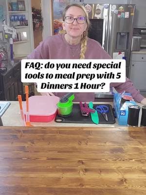 Nothing special needed. Use what you have! #mealprep #easy #faq #question #answer #fyp #getstarted #start 