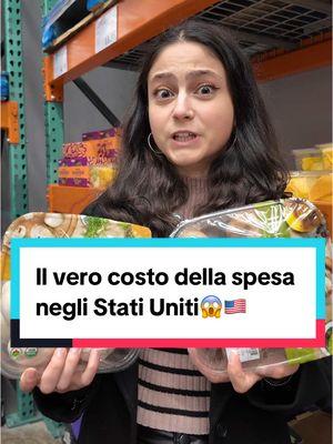 Oggi voglio svelarti il vero costo della spesa negli Stati Uniti😱🇺🇸#america #vitainamerica #italianiallestero #ciboamericano 