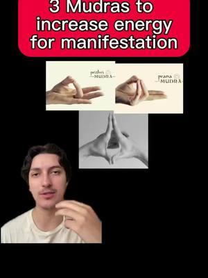 3 mudras to increase energy for manifestation #mudras #spirituality #meditation #chakras 