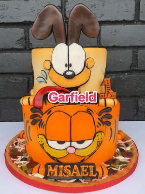 #sarinascakecreations #caketok #cakedealer #garfield #garfieldcake