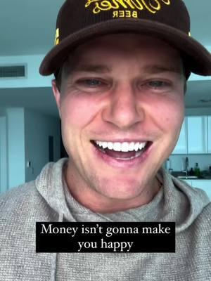 Money isn’t gonna make you happy. A good New Year’s resolution would be to think hard about what you *think* money would actually solve in your life.  I think you’ll realize money isn’t the answer. Nothing external changes how you feel internally Say you make it. You sell your company and get $100M wired to your bank account. What do you think truly will change in your life? Sure, you’d go have a big celebration in Cabo with your friends and family. But then what? A month or two later you’ll be back to your same life. Your friends will be back to theirs too. And it will be a Tuesday morning and you’ll be having coffee with yourself. You’re still the same person, with the same mind, same insecurities, etc. So what will money have truly changed? Yay you can buy materialistic things…you’re just gonna get bored of them in a few months anyways Relationships? Oh ya…yay…now that people recognize you as successful you have new options. But…are you happy if they’re only now giving you the time of day bc you have money? Thats not gonna feel good… Now what are you even going to do with your time/life? Money is obviously important and having enough affords you a good life and the absence of a lot of problems.  BUT, you have to make sure you’re running after the right things for the right reasons. As with anything, there’s trade-offs If you need help doing self work getting to know yourself, feeling lost, navigating a quarter life crisis, or want help becoming your best, DM me. #rickrubin 