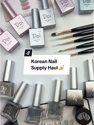 everything from @Sweetie Nail Supply 💅 use c0de CONNIE to save 💓 #koreannails #koreannailsupplies #nailsupplyhaul #koreangel #magneticgel #cateyenails 