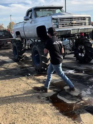 I’m ready for summer and ready to blow these tires off again 🚴‍♂️💨 #boostnasty #squarebody #turbols #turbo #chevy #trucksgonewild #boost #truckshow #bridgeportmotorsportspark 