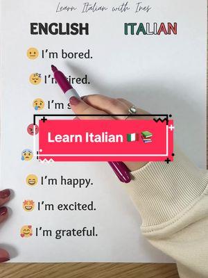 Learn Italian 🇮🇹📚 . . . #italianforbeginners #italianforforeigners #italian101 #learnitalian #italianlesson #italianstudent #italianoperstranieri #italiangrammar #italianverbs #italianvocabulary #italiantutor #italianteacher #italianamericanpodcast #italianoparaprincipiantes #italianoparabrasileiros #italianoparahispanohablantes #italianoparaespañoles #italianoparaextrantjeros #fyp 