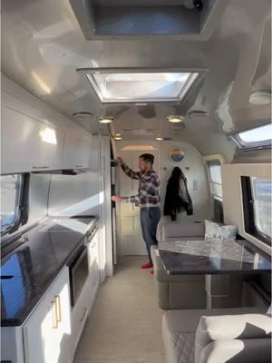 Inside the largest Airstream luxury travel trailer. Check out this preowned 2021 Airstream classic at @Colonial Airstream & RV 33FBQ Colonial Airstream in Millstone Township New Jersey. #rvtour #airstream #luxurylife 