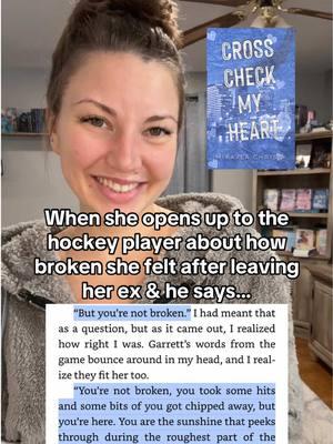 She’s sunshine🥹  #authormikaylachristy #crosscheckmyheart #hockeybooks #sportsromance #bookrec #bookrecommendations 