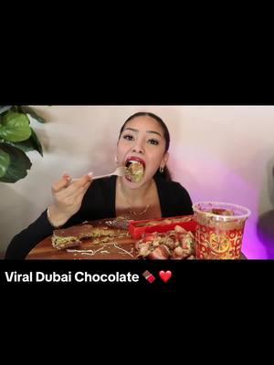 FULL VIDEO ON YOUTUBE!😊FINALLY TRIED THE VIRAL DUBAI CHOCOLATE!!🍫❤️LINK IN BIO!❤️#dubaichocolate#asmr#asmrsounds#candy#chocolate#dubai#mukbang#mukbangeatingshow#mukbangs#foodvideo#foodasmr#eatingshow#eatingsounds#eatingasmr#eatingshow#asmr  