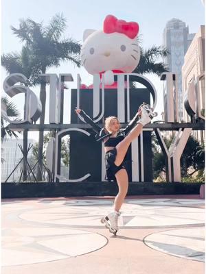 skating in Macau was a dream come true. manifesting more international skater girl travel diaries for 2025 🛼🤍✨ Also working on some new heel skills on inlines! It’s definitely challenging to do a heeled spread eagle but I’m here for the challenge of it! 🩷 🛼✈️🎀🩵✨ #macautravel #studiocitymacau #hellokitty #IceSkating #figureskating #figureskater #iceskater #balletcore #figureskatinglove #adultsskatetoo #usfigureskating #risport #johnwilsonblades #kunstschaatsen #balletstyle #rollerskater #rollergirl #inlineskater #sanrio #macao #macaulifestyle #kpopstyle