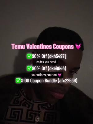 I have special discounts for Temu Valentine’s Day Sale💗, use code【afc22636】 for a $100  discount coupon bundle and an extra 30 % OFF.🔗 in bio🔥TEMU New App Users ONLY!!🔥 #temu #velentines #velentinesday #foryou #vday #c4c #temucoupon2025 #codeforcode #sale #coupon#valentinesday2025  #VDayOutfit  #outfitideas#temuholidayfinds #temuholidayseason