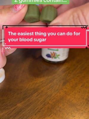 The easiest thing you can do for your blood sugar is enjoy 2 yummy blood sugar gummies. If you are a  T1 or T2, keeping your blood sugar under control is vital to good health. #bloodsugar #T1 #t2 #resultsmayvary #newyearnewyou 