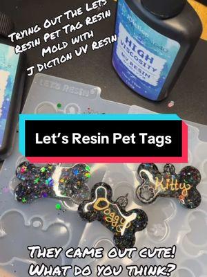 Trying out the Let’s Resin Pet Tag Molds, using JDiction UV Resin. #amytbart #letsresin #letsresinpettagmold #letsresinmold #pet #PetsOfTikTok #pettags #jdiction #jdictionresin #uvresin #uvresincrafts #TikTokShop 