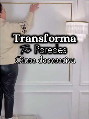 Cintas decorativas para paredes #cintasdecorativas #paredes #decoraciondeinteriores 