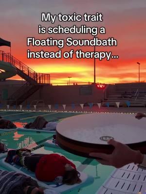 Why unpack your problems when you can float over them instead? Sunset class January 25th! sign up at desertpaddleboards.com  .. ##Mentalhealth ##Anxiety##Meditation##Therapy##SoundHealing##SoundBath##Floating##Wellness