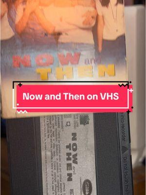 LOVE THIS MOVIE! 🌼🌼🌼 #vhs #throwback #fyp #foryoupage #retro #vintage #panasonic #movies #films #movie #90s #1990s #1995 #demimoore #nowandthen #thorabirch #cristinaricci #Summer 