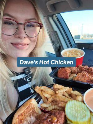 DAVES HOT CHICKEN 🐔 This was too good 😍 #mukbang #daveshotchicken #mukbangs #asmr #chewing #eating #eatingsounds #crispy #chickentenders #pickles #honey #fries #loadedfries #asmrtiktoks #crunchysounds #crunchyasmr #macncheese #Foodie #FoodTok #jillyeats #fypシ #fypシ゚viral 