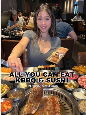 ✨ ALL YOU CAN EAT KBBQ AND SUSHI✨ My favorite all you can eat kbbq spot just added AYCE sushi! 😱 The meats here are high quality and I love the variety plus all the Korean dishes! My favorite cut is definitely the beef belly. I love to cook it up till it’s crispy 😋 As for the sushi, there’s a wide variety of cuts as well including my favorites, salmon belly and scallops 🤤 There’s also lots of sushi appetizers 🍣 Garosu now sells alcohol so get ready to pair your meal with delicious sake or soju 🍶 📍 GaRoSu Korean BBQ // 11700 Bellaire Blvd @GaRoSu KBBQ  📌 SAVE THIS POST FOR LATER   . . . . . . . #houston #houstontx #houstonblogger #thingstodoinhouston #koreanbbq #allyoucaneatkoreanbbq #aycekbbq #aycesushi #sushi