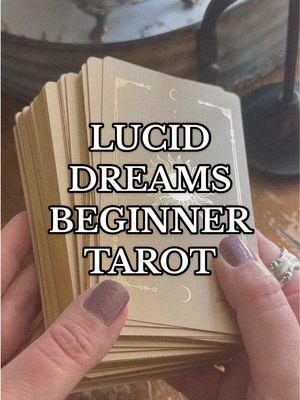 I absolutely adore this beginner’s tarot deck! #tarot #tarottips #tarotreading #witch #witchtok #darkfantasy 