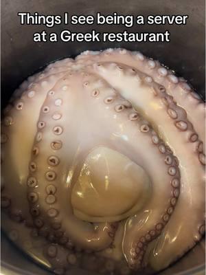 I still think octopus is so good! #octopus #greekfood #foodies #waitresslife 