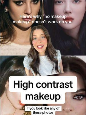 Wondering if you are high contrast? This video is for you! More information on contrast levels: @Alieenor 🧡  #highcontrastmakeup #contrastlevel #contrastmakeup #highcontrastlook #greenscreen 