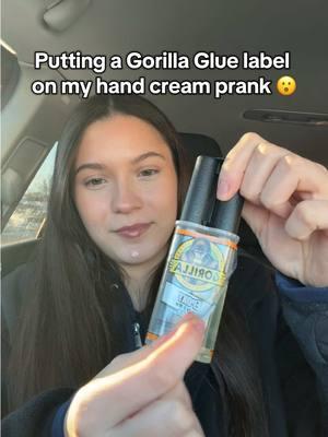 not him reading the label 🤣 #prank #couple #trend #tiktoktrend #couplecomedy #prankwars #coupleprank #harmlessprank #prankvideo #jokes #funnyprank #foryoupage #couplestiktok #couplegoals #joke #fyp #foryoupage #foryou #gorillaglue 