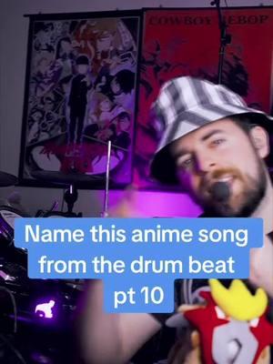 Can you guess this anime song from the drum beat? Also, why is my Urahara hat grey? #anime #animemusic  #animequiz #animemusicquiz  #animeopening #guesstheanime  #evangelion #neongenesisevangelion #evangelionanime #shinji #misato #asuka #rei