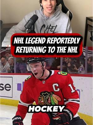 NHL Player Jonathan Toews set to return after long absence! #NHL #hockey #hockeytiktoks #hockeylife #hockeyplayer #stanleycupplayoffs #nhlplayoffs #nhlhockey 