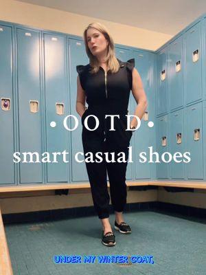 Klutz are clutch #smartcasual #OOTD #athleisure #goldbuckledreams #loafers #newshoes #tiktokmademebuyit #fitcheck #boatshoes #momfashion #teacheroutfit #lockerroom 