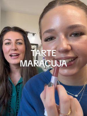 We can’t get over the moisture and smooth application of tarte’s maracuja 😍 #motherdaughterduo #tartemaracujajuicylip #mominfluencer #tiktokbeautyproducts #tartedustyroselipliner  Tarte Maracuja juicy lip Mom influencer Mother daughter duo TikTok beauty products  Tarte dusty rose lip liner @tarte cosmetics @Maureen Kelly 