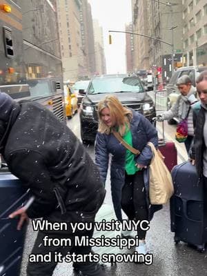 We love you, New York but its time to go home! #nycsnow #nyc #girlstrip #timesquare #starstufftravelbytonya #nycgirlstrip #traveltiktok #snowinnewyork #concretejungle 