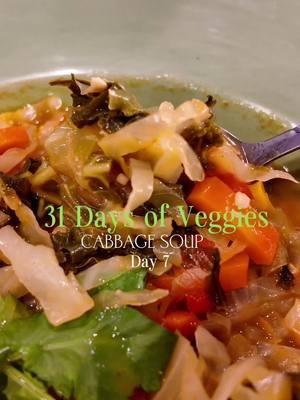 It’s 2 degrees outside everywhere and in my opinion that’s perfect weather for soup! #fyp #cabbagesoup #cabbage #soupseason #soup #caloriedeficit #vegetarian #dinnerideastiktok #lunchideas #lifestylevlog #motivationforwomen #wintervibes #januaryvibes #lowcarbrecipes #winterweather #vegetables #quickrecipes #quickdinner 