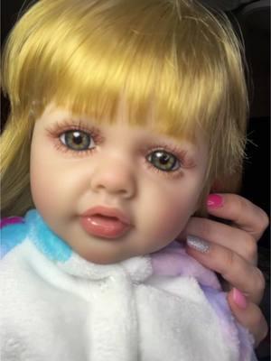 22” reborn doll #dolltoy #doll #toy #reborn #reborndoll #unicorn #baby #babyreborn #babydoll #onesie #bottle #pacifier #playtoy #imagination #amandaspretties 