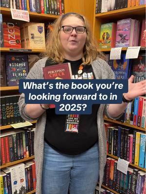 New year means new releases! Our booksellers are sharing some of their most anticipated reads for 2025. What book releases are you most excited for this year? #BookTok #indiebookstore #booksellersoftiktok #fyp #bookrecommendations 