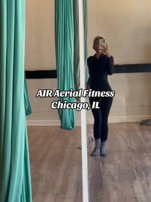 Air Pilates is definitely the way to go all 2025✨ #airflow #chicago #aerial #hammock #fy 