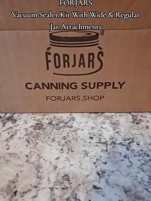 Forjars food preserving canning vacuum sealer kit. #ttshop #food #preservingfood #canning #canningandpreserving #vacuumsealermachine #vacuumsealerkit #forjars #forjarscanning #jaropener @FORJARS @forjarsusa1 