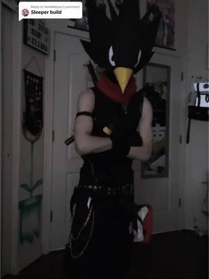 Replying to @twinklebooz strong birb 🐦‍⬛✨ #tokoyamifumikage #tokoyamifumikagecosplay #myheroacademiacosplay #cosplay #mha #anime #myheroacademia #animetiktok 