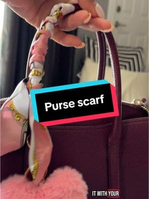 Customize your purses easy 6 pk of purse scarves FREE SHIPPING #pursetok #pursecharms #pursescarf #customized #purses #tiktokshopfinds #freeshipping 