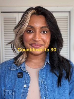 Where are my Aquarius ‘95 babies? The time has finally come. I’m excited to bring you along this new series: The Countdown to 30, where we transform our lives and thrive together. Who’s ready? #thirtyfliryandthriving 