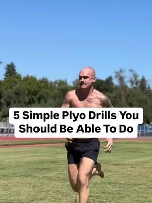 5 Plyos You Should Be Able To Do Plyometrics are essential to keep your body healthy. If you don’t bounce your tendons will get stiff and you will become fragile. These 5 plyometric drills are a great start point. You should be able to do them. Shoot for sets of 20 reps on each side for each drill. If you can’t, hit the link in my bio and I’ll help you fix that. - - #plyometrics #bounce #hopping #skipping #plyos 