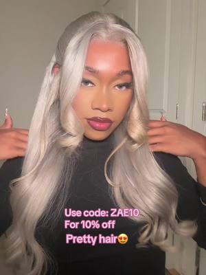 @ZSFHAIR @zsfhairwigs Pretty hair 😍(in my bio) #silverhair #silverwig #zsfhair #fypシ #wigstyling #creatorsearchinsights 