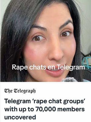 Un grupo de chat con más 70,000 personas dedicado a compartir historias y estrategias de #abuso a través de #telegram es aberrante que la #violenciadegenero se normalice de esta manera. Debemos exigir acciones inmediatas #cuentalonoestassola #bootcampuntalfredo 