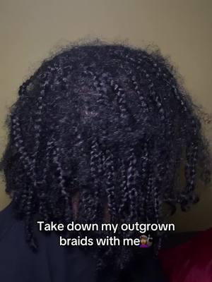 Time to do them over again 🙄 #fyp #trending #viral #naturalhairstyle #4chair #braider #viraltiktok #fypシ #hair #omgitsvt 