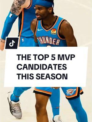 The TOP 5 MVP candidates this season #fyp #shaigilgeousalexander #sga #oklahomacitythunder #donovanmitchell #clevelandcavaliers #victorwembanyama #sanantoniospurs #wemby #nikolajokic #denvernuggets #giannisantetokounmpo #milwaukeebucks #NBAedits #NBA 