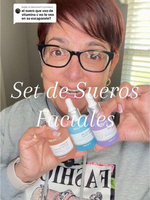 Replying to @dianalara Set de Sueros Faciales ✨😉 #gopure #skincare #vitaminaC #retinol #hyalironicacid #beauty #beauty #beautyskin #glowskin #hydratation #womens @Gopure 