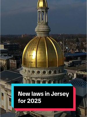 Here are some of the new New Jersey’s laws taking effect in 2025. Happy New Year, N.J.!  ✒️ Sue Livio @andremalok #nj #newjersey #laws #trenton #politics #newlaws #laws #2025 #mercercountynj #postpartum #minimumwage