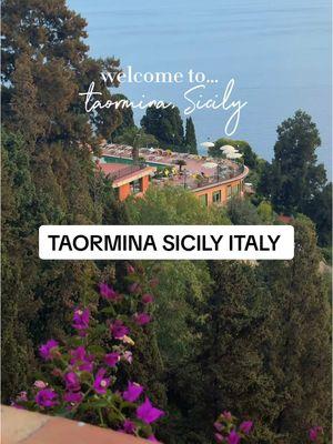 Taormina Sicily will live forever in my memories. #taormina_sicilia #luxurytravel #travelsicily 