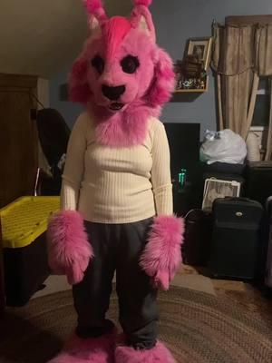 I’m pretty sure this is how the saying goes. #fyp #furry #pink #tigerlynx #fursona #fursuit #fursuiter #furrytiktok #furrytiktoker #acting #meme #mood #whatdoesntkillus #saying #qoutes 