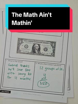 The math ain't mathin'.  #createabilities #teacher #teachersoftiktok #teachertok #math #mathfails #erroranalysis  #realworldmathproblems #mathaintmathin 