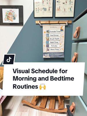 Our 3X Best-selling Visual Routines Chart is finally back in stock. 🙌🎉 #backfor2025 #backinstock #tiktokmademebuyit #tiktokviral #visualschedule #sleeproutine #morningroutine #kidsbedtime #bedtimeroutine #sleephygiene #emotionalintelligence #meltdown #tantrum #overwhelmed #overwhelmedmom 