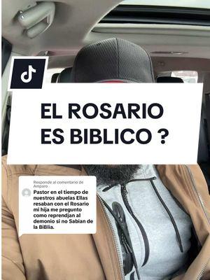 Respuesta a @Amparo EL ROSARIO 📿 ES BÍBLICO ? #cristianosinfluencers #católicostiktok❤️🙌 #catolicos_por_amor #teologiacatolica #labibliadice #labibliaentiktok #sanadoctrina #virgendeguadalupe🙏🇲🇽🙏❤ #virgendeguadalupe #salvacionencristo 